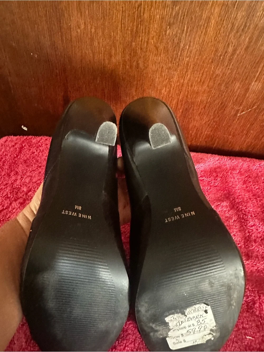 Nine West Black Women's Heeled Pumps